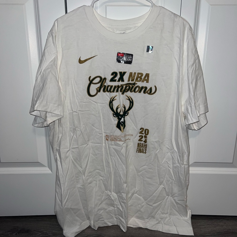 men’s xl nba championship nike t-shirt